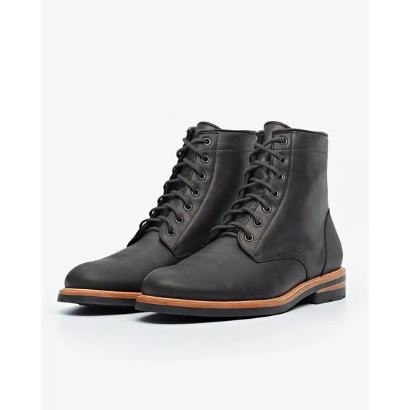 NISOLO MEN\'S ALL WEATHER‎ ANDRES SUEDE BOOTS BLACK SZ 10 $280 NWOB